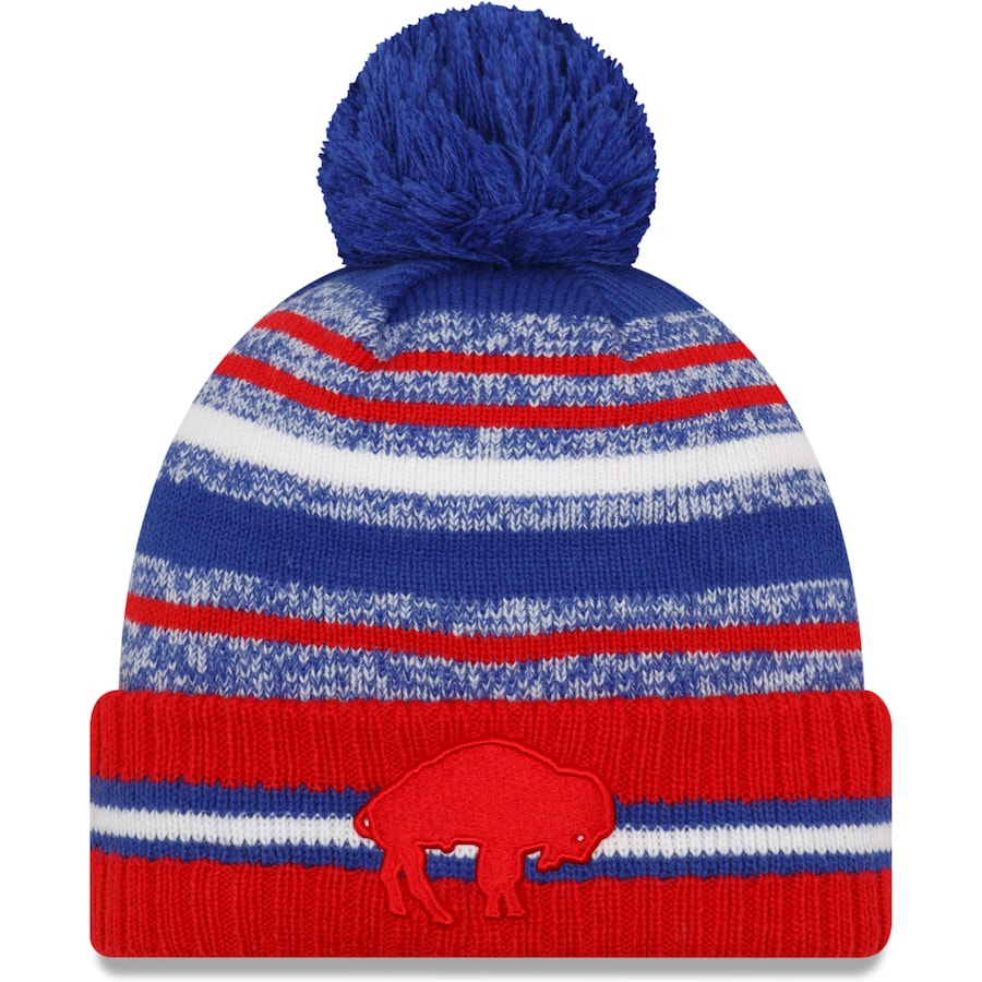 Buffalo Bills New Era Knit Cap, New Blue/Red