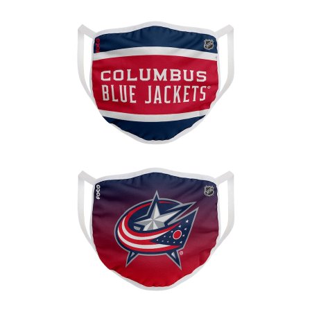 Columbus Blue Jackets - Colorblock 2-pack NHL rouška