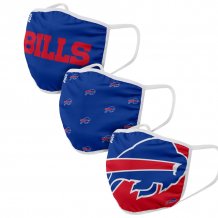 Buffalo Bills - Sport Team 3-pack NFL face mask