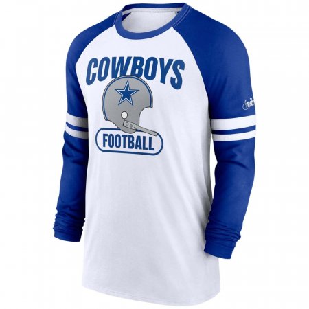 Dallas Cowboys - Throwback Raglan NFL Tričko s dlouhým rukávem