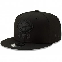 Green Bay Packers - Black On Black 9Fifty NFL Czapka