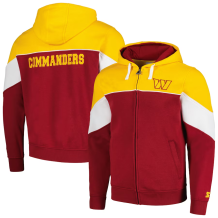 Washington Commanders - Starter Running Full-zip NFL Mikina s kapucí