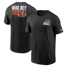 Cincinnati Bengals - Blitz Essential Black NFL T-Shirt