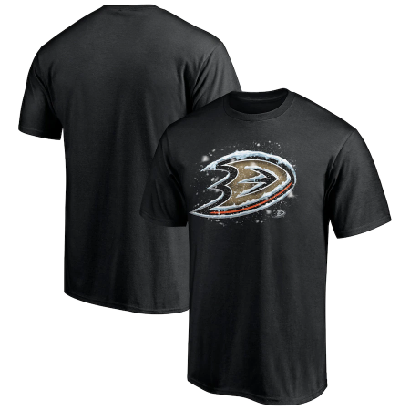 Anaheim Ducks - Snow Logo NHL T-Shirt