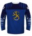Finland Youth - 2018 World Championship Replica Fan Jersey/Customized - Size: 5XS - 5-6yrs.