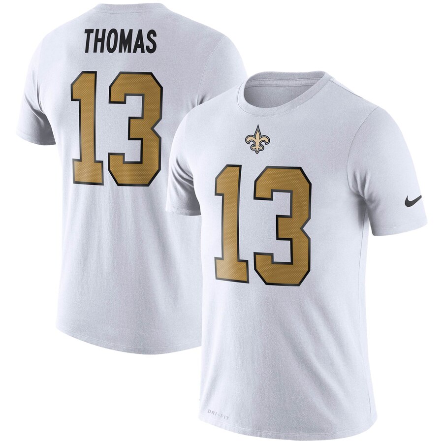 Men's Nike Michael Thomas White New Orleans Saints