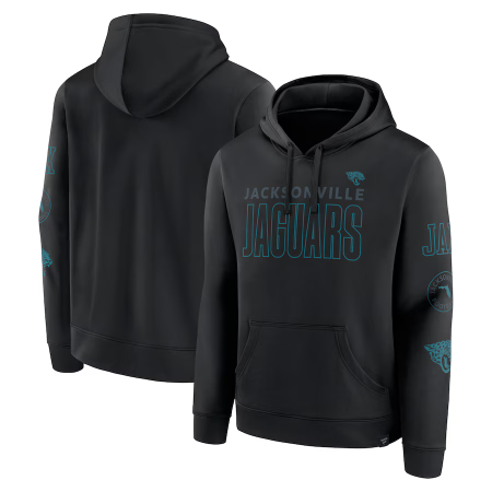 Jacksonville Jaguars - Blackout Pullover NFL Sweatshirt