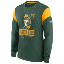 Green Bay Packers - Historic Slub NFL Koszułka z długim rękawem