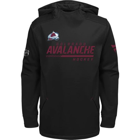 Colorado Avalanche Ddziecięca - Authentic Locker Room NHL Bluza z kapturem