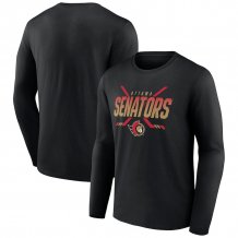 Ottawa Senators - Covert Logo NHL Long Sleeve T-Shirt