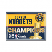 Denver Nuggets - 2023 Champions Metal Fridge NBA Magnet