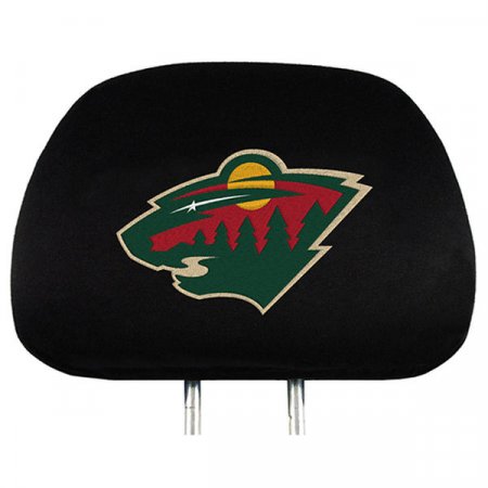 Minnesota Wild - 2-pack Team Logo NHL Headrest Cover