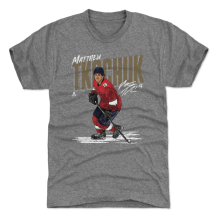 Florida Panthers - Matthew Tkachuk Chisel Gray NHL T-Shirt