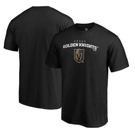 Vegas Golden Knights - Team Logo Lockup NHL Tričko