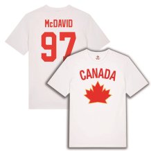 Canada - Connor McDavid White  Hockey Tshirt