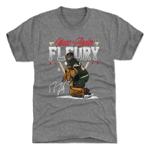 Minnesota Wild - Marc-Andre Fleury Triangle Gray NHL Koszułka