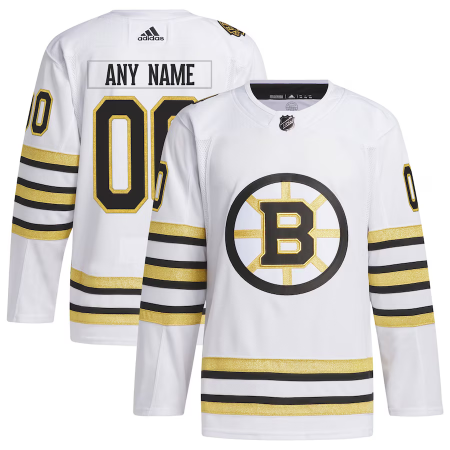 Boston Bruins - 100th Anniversary Authentic Pro Away NHL Dres/Vlastní jméno a číslo
