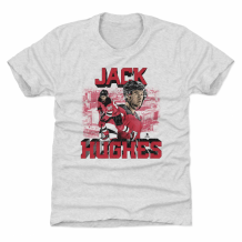 New Jersey Devils Dětské - Jack Hughes Block NHL Tričko