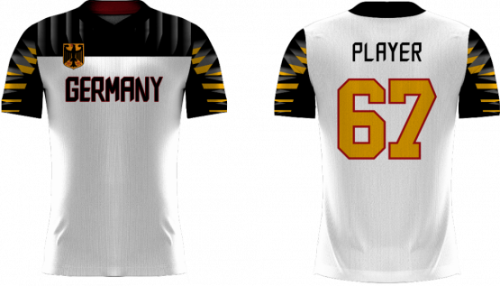 Germany - 2018 Sublimated Fan T-Shirt with Name and Number