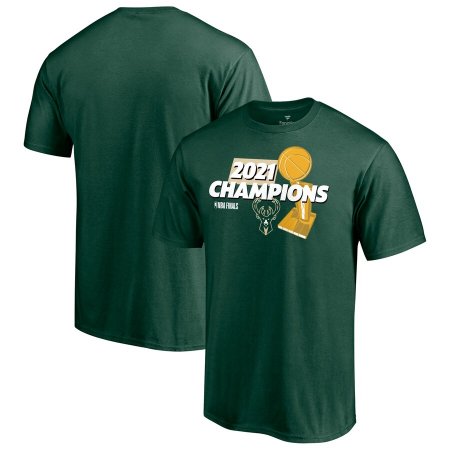 Milwaukee Bucks - 2021 Champions ISO NBA T-shirt