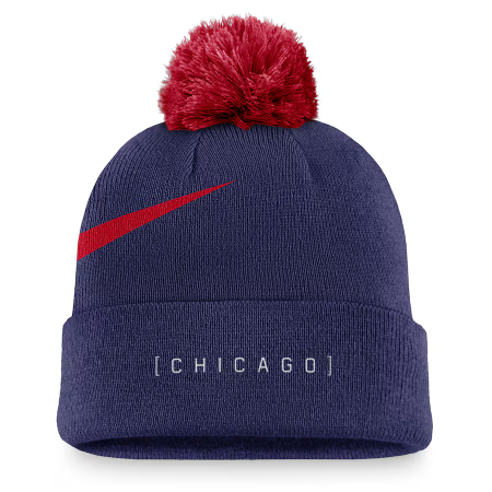 Chicago Cubs - Swoosh Peak Royal MLB Wintermütze