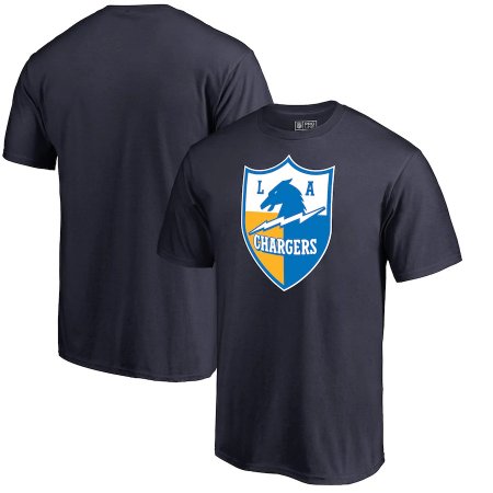 Los Angeles Chargers -Vintage Shield Logo NFL T-Shirt