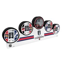 Florida Panthers - 2025 Stanley Cup Champs NHL 5 Puck Podium