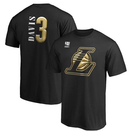 Los Angeles Lakers - Anthony Davis 2020 Finals Champions Court Vision NBA T-Shirt