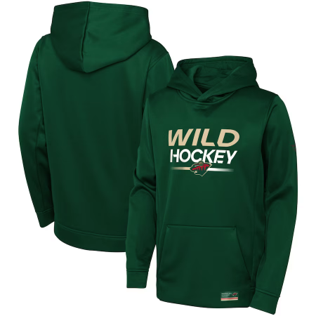 Minnesota Wild Dětské - Authentic Pro 23 NHL Mikina s kapucí