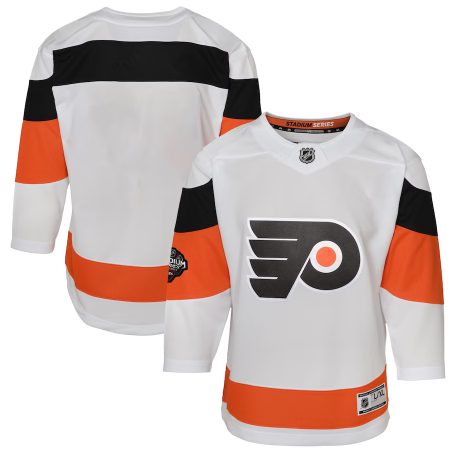 Philadelphia Flyers Kinder - 2024 Stadium Seriesy Premier NHL Trikot/Name und nummer