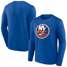 New York Islanders - Primary Logo Team Black NHL Tričko s dlhým rukávom