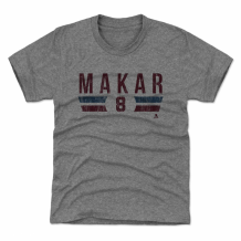 Colorado Avalanche Kinder - Cale Makar Font Gray NHL T-Shirt