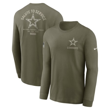 Dallas Cowboys - 2025 Salute To Service NFL Koszułka z długim rękawem