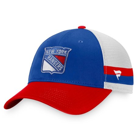 New York Rangers - Breakaway Striped Trucker NHL Kappe
