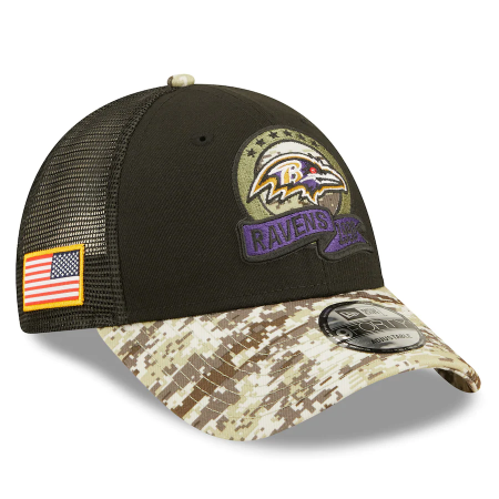 Baltimore Ravens - 2022 Salute To Service 9Forty NFL Cap