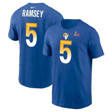 Los Angeles Rams - Jalen Ramsey Super Bowl LVI NFL T-Shirt