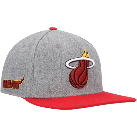 Miami Heat - Classic Logo Two-Tone Snapback Kšiltovka - Velikost: nastavitelná