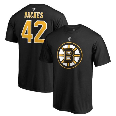 Boston Bruins - David Backes Stack NHL T-Shirt