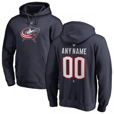 Columbus Blue Jackets - Team Authentic NHL Mikina s kapucí/Vlastní jméno a číslo