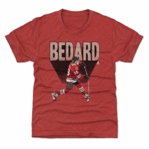 Chicago Blackhawks Dziecięcy - Connor Bedard Bold Red NHL Koszulka