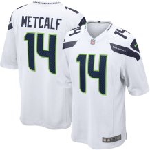 Seattle Seahawks - DK Metcalf White NFL Trikot