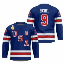 USA - Jack Eichel 2026 Gold Medal Hokejový Replica Fan Dres