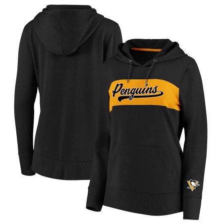 Pittsburgh Penguins Kobiety - Color Block NHL Bluza z kapturem