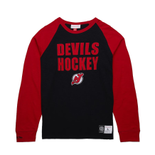 New Jersey Devils - Legendary Raglan Slub NHL Tričko s dlouhým rukávem
