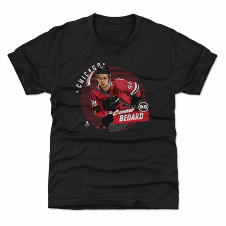 Chicago Blackhawks Youth - Connor Bedard Dots NHL T-Shirt