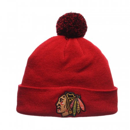 Chicago Blackhawks - Seal Cuffed NHL Knit Hat
