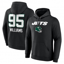 New York Jets - Quinnen Williams Wordmark NFL Mikina s kapucňou