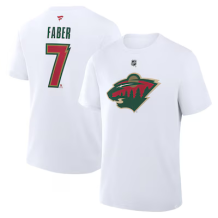 Minnesota Wild - Brock Faber 25th Anniversary NHL T-shirt