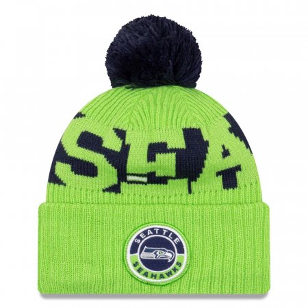 Seattle Seahawks - 2020 Sideline Road NFL Knit hat