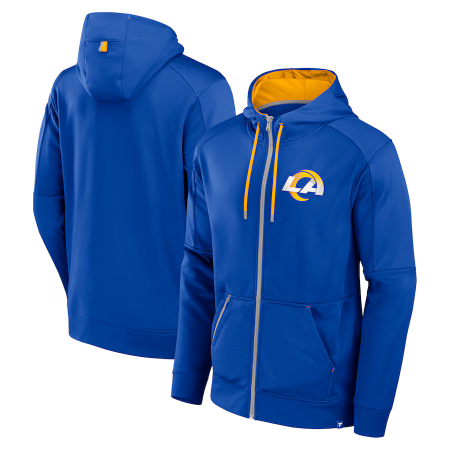 Los Angeles Rams - Defender Full-zip NFL Bluza z kapturem